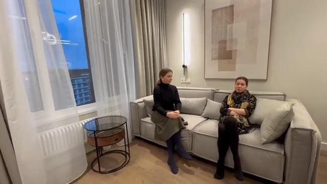 Видео-отзыв на ремонт квартиры 65м2 в ЖК «Сердце столиц? смотреть онлайн