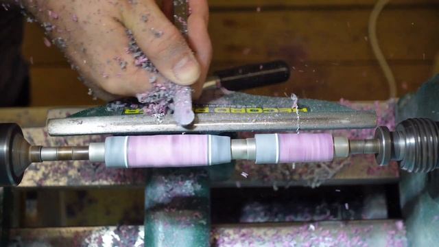 Ручка из стабилизированной древесины для старшей доч? смотреть онлайн