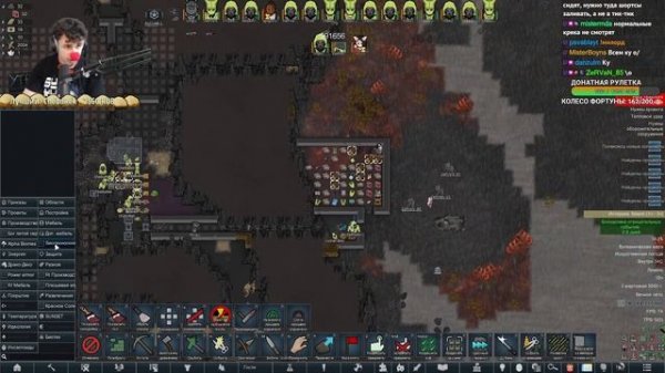 Колония на вулкане! Rimworld | Нарезка Krekeros