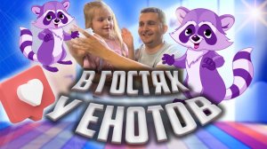 В гостях у енотов!