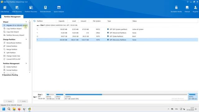 MiniTool Partition Wizard FREE - HDD/SSD - просто управление разделами д? смотреть онлайн