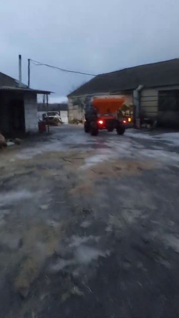 Разбрасыватель удобрения на Базе УАЗ смотреть онлайн