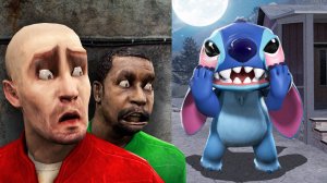 СТРАШНЫЙ СТИЧ ОХОТИТСЯ НА НАС! УГАР И БЕЗУМИЕ В Garry`s Mod