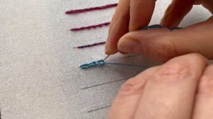 Урок 7  Тамбурный шов