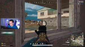 Скрестили шпаги Ламыч и Рекрент | PUBG Эрангель классик