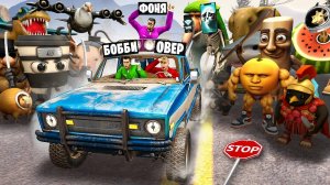 БРЕЙНРОТЫ! ПОГОНИ НА МАШИНЕ В Garry`s Mod