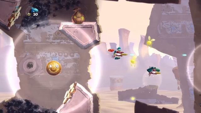 Rayman® Legends   Назад к Origins   Пустыня Диджириду Нежно Меня Убивая