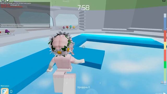 Команды на VIP сервере в Tower of hell #roblox #роблокс #robloxplay #ком смотреть онлайн