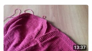 РАЗРЕЗЫ НА ИЗДЕЛИИ, ПРИ ВЯЗАНИИ СВЕРХУ ВНИЗ СПИЦАМИ __ Spoke cuts.