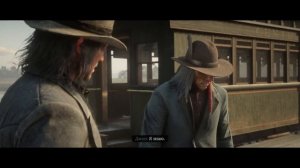 Встречи с членами банды в эпилоге RDR2