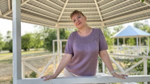 Футболка Клевер/ круглая кокетка