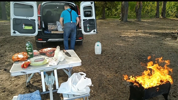 Онежское озеро.Сайнаволок.Пикничок и шашлычок. смотреть онлайн
