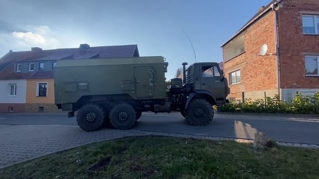 Kamaz 4310 Testdrive German Камаз V8