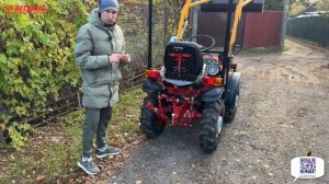 МТЗ опять в ударе! Минитрактор МТЗ 152 с фронтальным пог