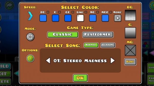 Как добавить свою песню в geode