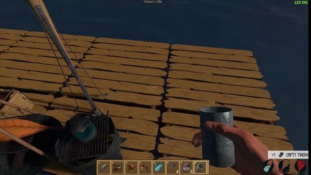 ВОТ КАК ВЫГЛЯДЕЛ РАФТ ИЗНАЧАЛЬНО!? | RAFT V. 1.05b | ПЕРВАЯ ВЕ? смотреть онлайн