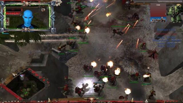 Dawn of War Soulstorm Часть 2 + Space Marine #3 | Боги Хаоса изменили пла? смотреть онлайн