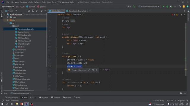 Java с нуля / #20 Конструкторы. Ключевое слово this смотреть онлайн