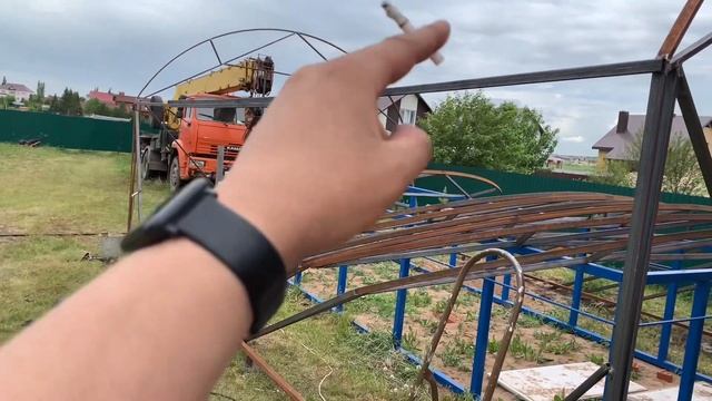 Теплица 5 на 8 (день 4) смотреть онлайн