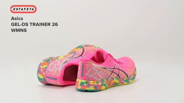Кроссовки для бега Asics GEL-DS TRAINER 26 PNK/YEL W 1012B091-700 смотреть онлайн