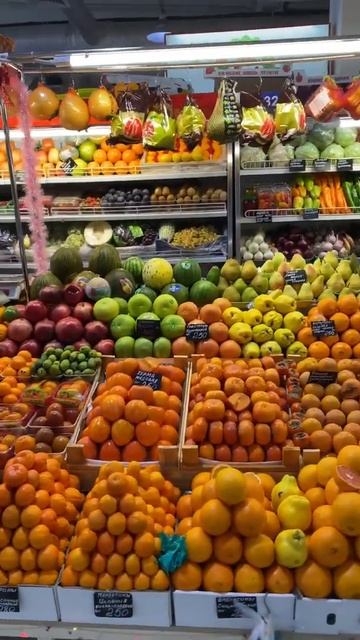 Иран Лучшая фрукта овощей финики банан гранат #shorts #amazi