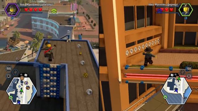 LEGO City Undercover - Глава 11 Часть 16 - прохождение вместе с KateM на Xbox One смотреть онлайн