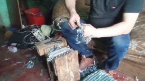 как из радиатора от кондиционера вынуть медь