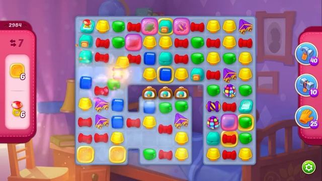 Homescapes Level 2984 Very Hard (No Boosters) /Уровень 2984 Очень Сложный (Без бустеров)  15.07.202