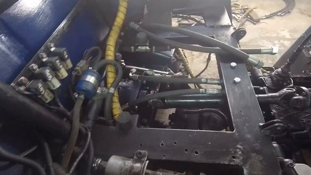 Переустановка гидро-распределителя под правую руку. смотреть онлайн