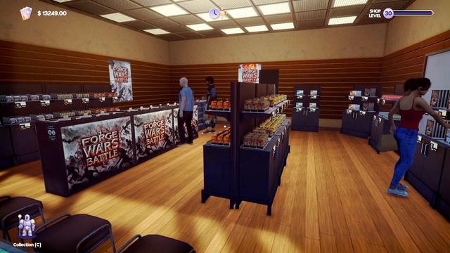 Трейлер Tabletop Game Shop Simulator (геймплей)