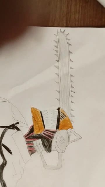 человек-бензопила part 2 #anime #art #рисунок смотреть онлайн