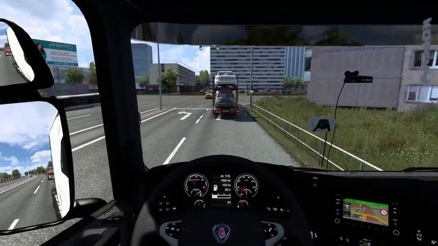 Перегон scania в ETS 2 смотреть онлайн