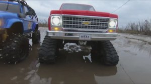 Шипы против гусениц по льду. Проверяем