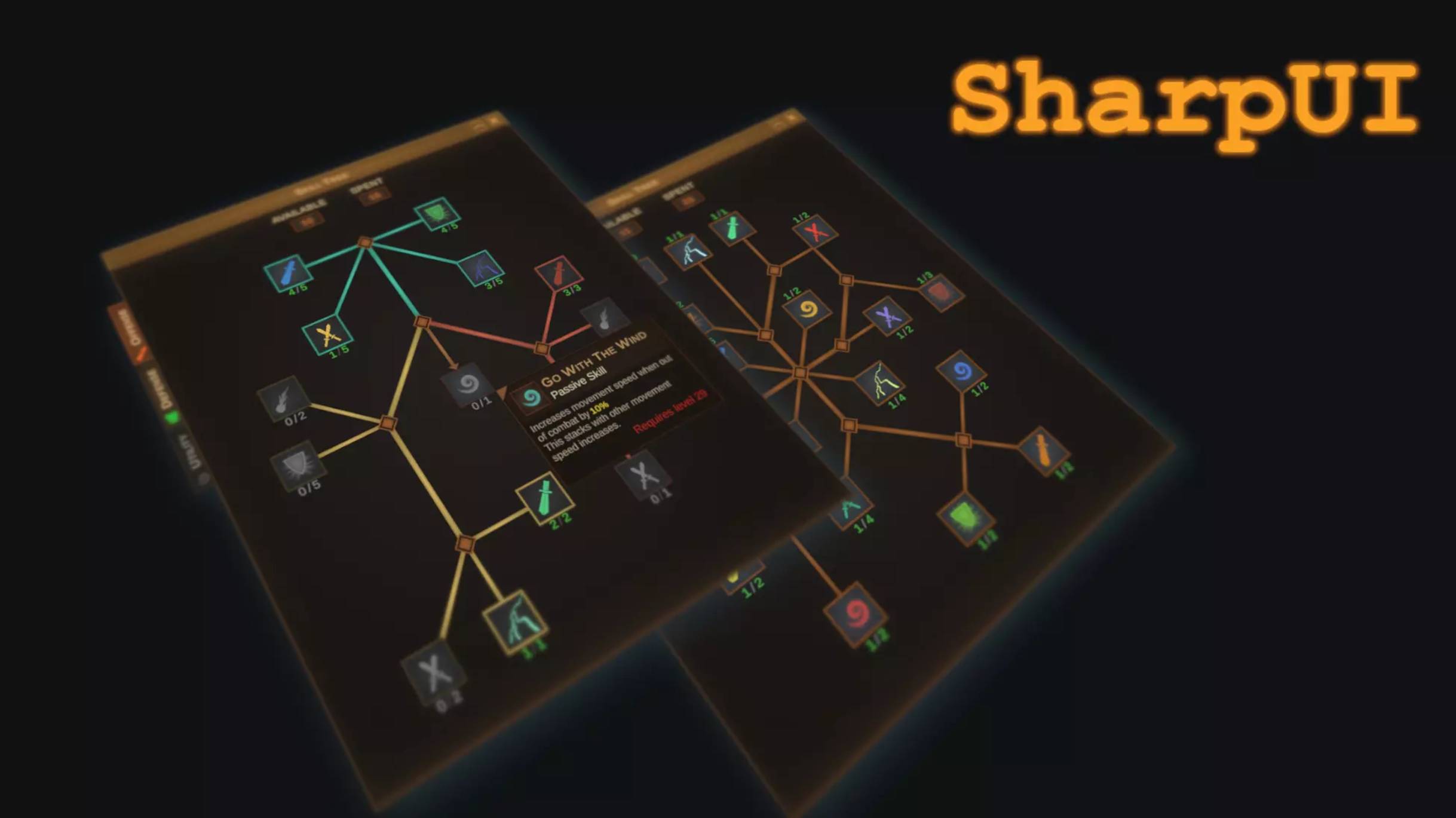 Asset Unity - SharpUI GUI