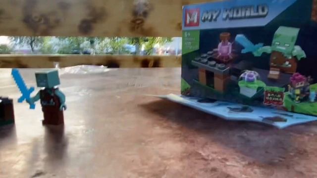 #11 КИТАЙСКОЕ ЛЕГО МАЙНКРАФТ, возвращение на канал, обзор с другом китайского лего смотреть онлайн