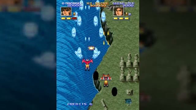 Mazinger Z - прохождение игры (2 игрока) смотреть онлайн