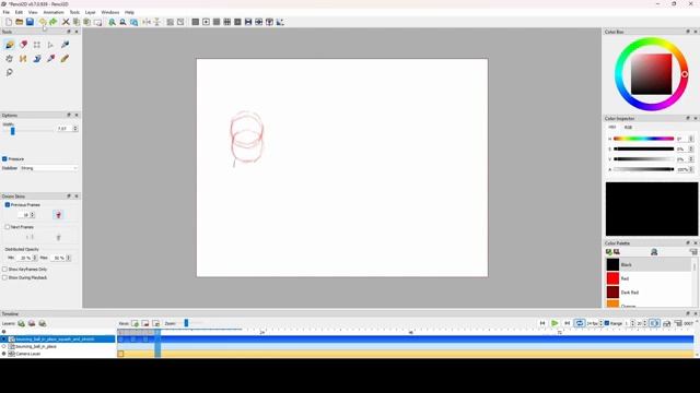 Bouncing Ball in Place with Pencil2D [get-save.com] смотреть онлайн