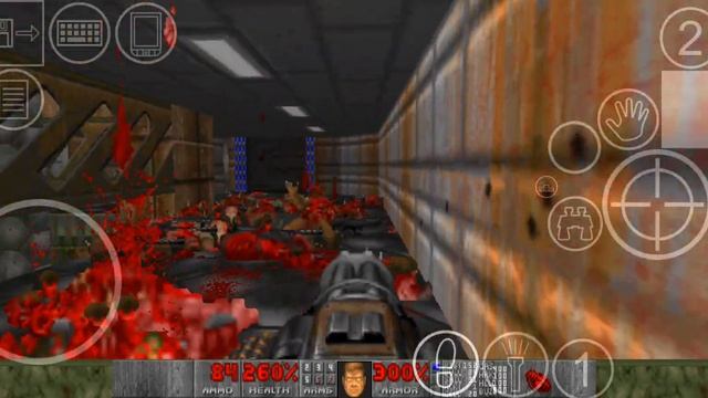 brutal doom v22 на андроид через idTech4A++ смотреть онлайн