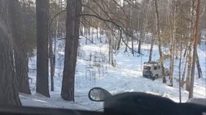Уаз/Pajero 2 Зимние покатушки #3#