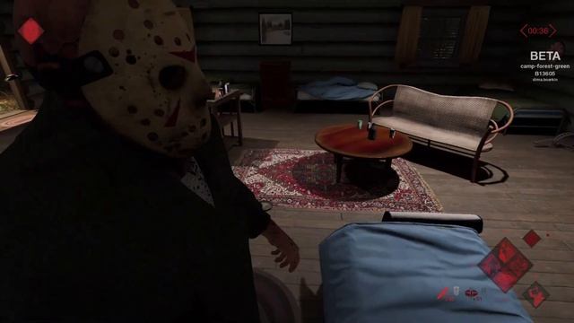 обзор новой Friday The 13th The Game бета #1
