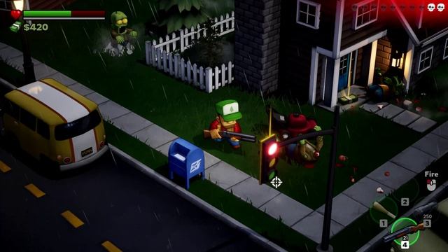 Zombieville USA 3-D Макасный Обзор смотреть онлайн