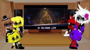 Реакция Frenni's Night Club на FNAF SONG "Salvaged Rage" (ANIMATED)