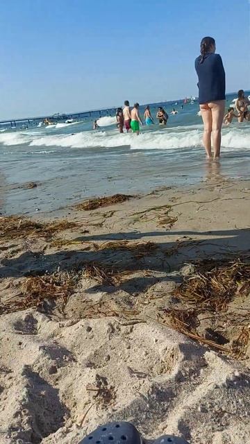 Балтийское море в Германии. Жара, все купаются ☺️ #мор смотреть онлайн