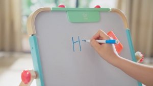 Мольберт для рисования настольный с магнитной доской Hape