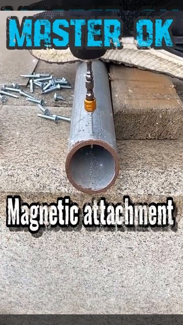 Magnetic attachment for a screwdriver // Магнитная насадка на шуруповёр? смотреть онлайн