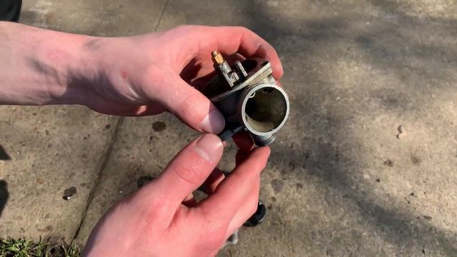 Ремонт скутера Хонда Дио карбюратор воздухофильтр.