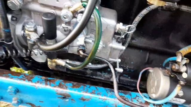 Установил новый китайский топливный насос на МТЗ-82
