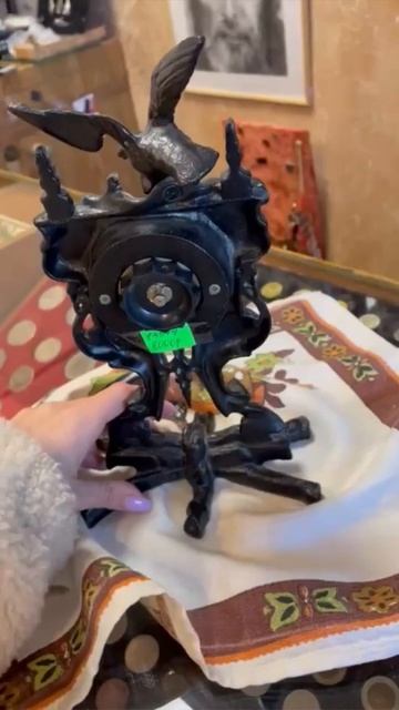 Каслинские часы с орлом! #антиквариат #барахолка #винт? смотреть онлайн