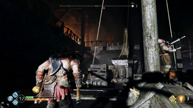 Вернули камень кузнецу ▶God of War(На харде)#31 смотреть онлайн