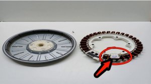 Датчик холла на СМА LG Direct Drive / Где находится и как пров?